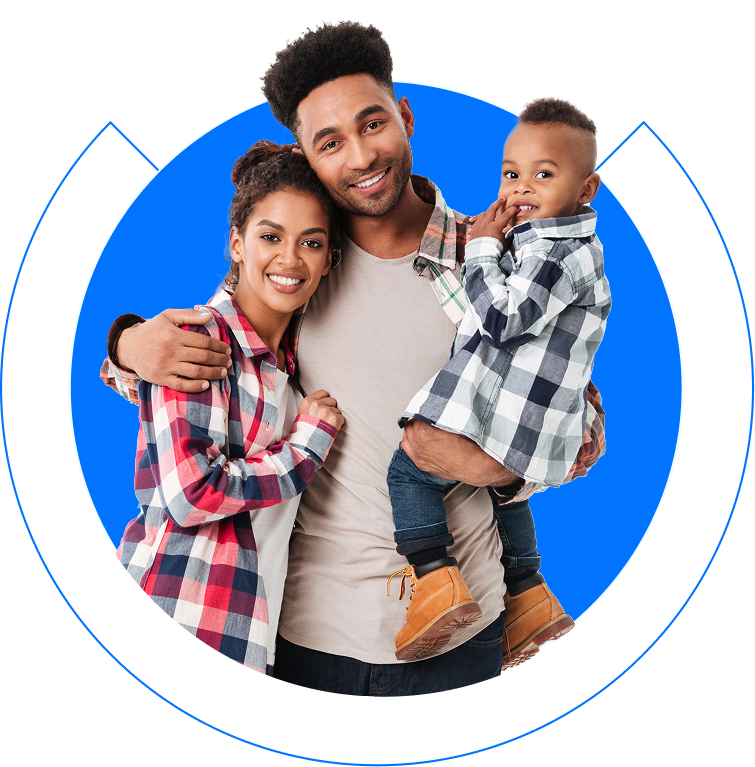 Família feliz